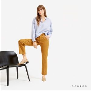 Everlane The Straight Leg Crop Pant SZ 2